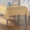 Rectangular Tablecloth Polyester Poplin Seamless Stain Resistant 60 x 126 Inches